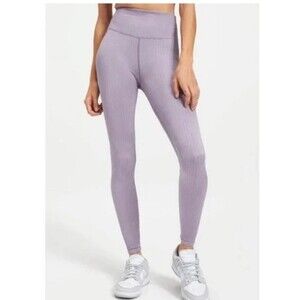 Good American Dusty Violet Wide Ribbed Seamless Leggings 2XL / 3XL